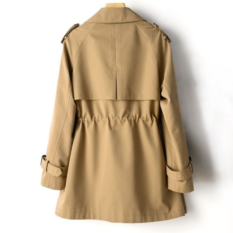 Lightweight Classic Trench Coat for Women – Elegant Double-Breasted Jacket