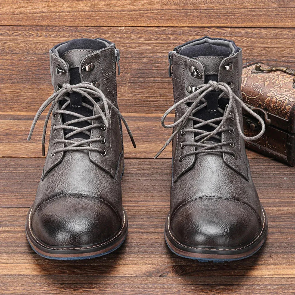 Manchester | Men’s Vintage Leather Ankle Boots