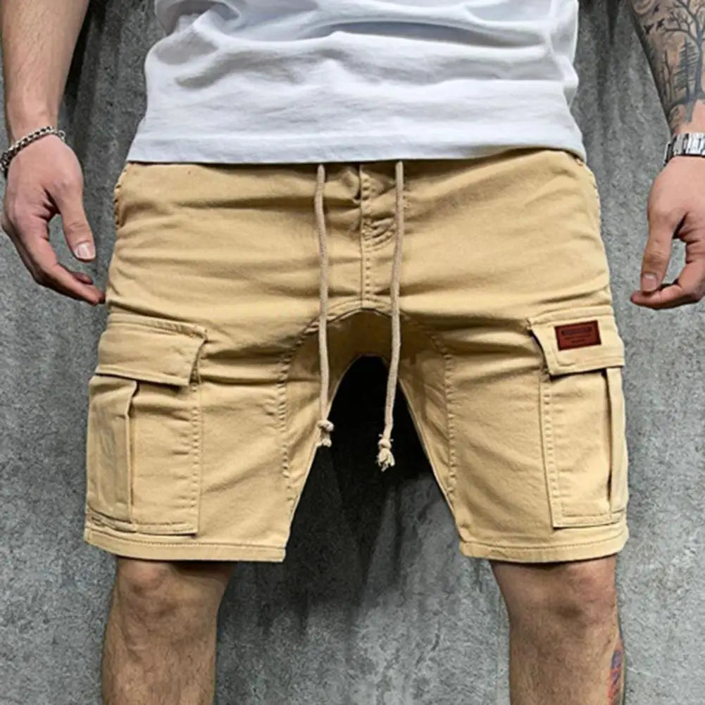 Cargo Shorts with Drawstring | Casual Utility Shorts