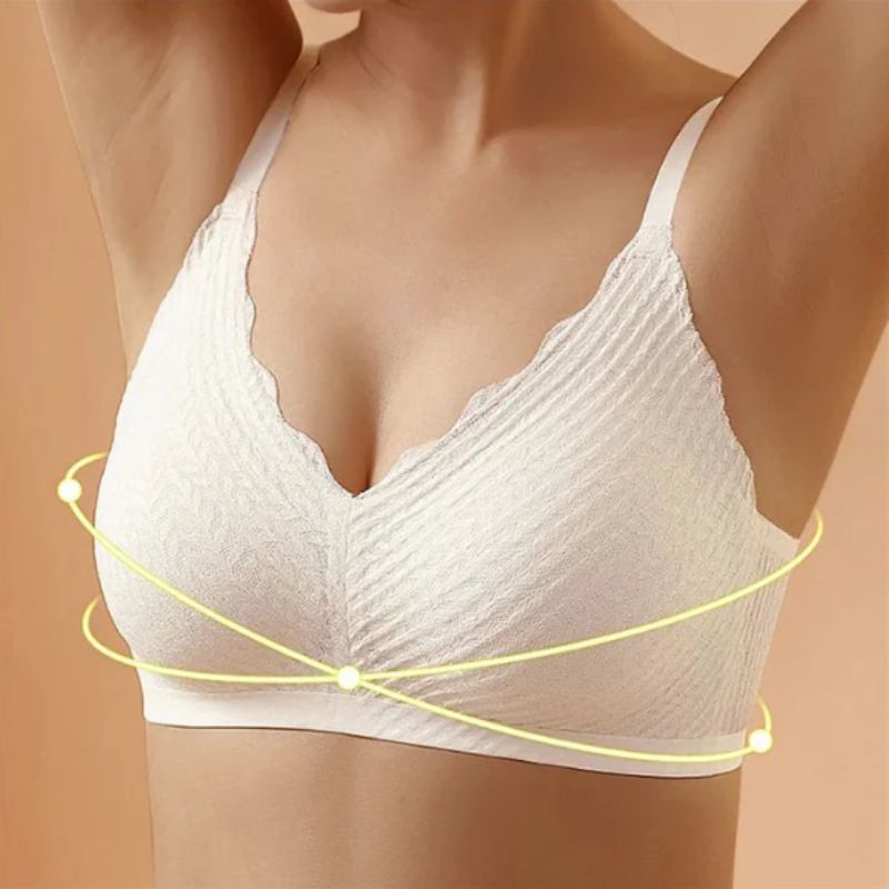 Wireless Bra for Women – Comfortable Support Bra with Adjustable Band for Everyday Wear