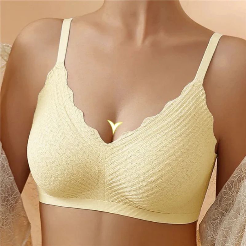 Wireless Bra for Women – Comfortable Support Bra with Adjustable Band for Everyday Wear