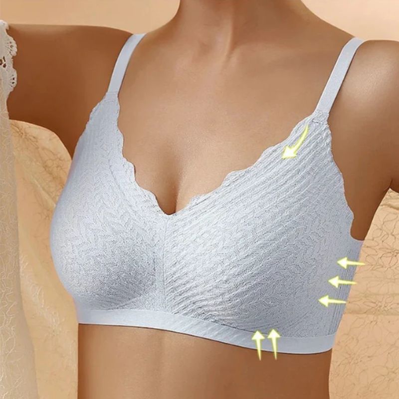 Wireless Bra for Women – Comfortable Support Bra with Adjustable Band for Everyday Wear