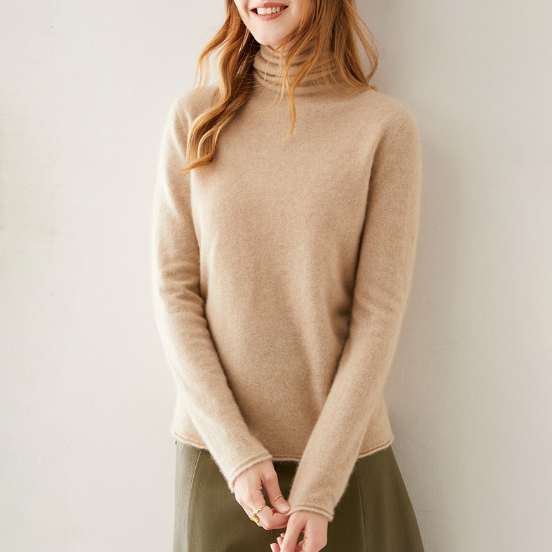 Cashmere Turtleneck Jumper – Soft Luxury Knit for Effortless Everyday Elegance