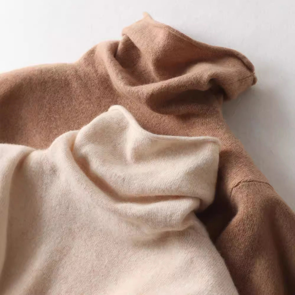 Cashmere Turtleneck Jumper – Soft Luxury Knit for Effortless Everyday Elegance