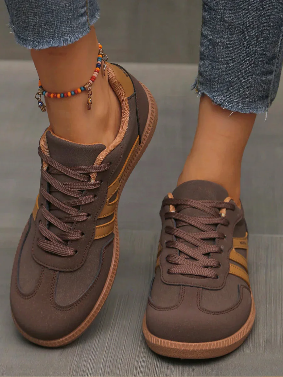 Women’s Lightweight Casual Trainers – Breathable Comfort Sneakers