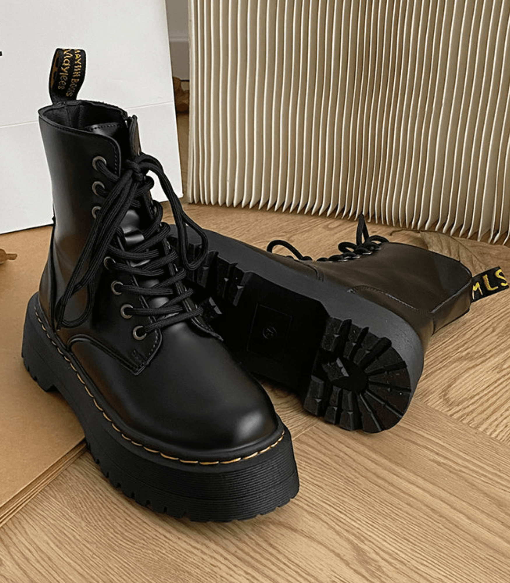 Perry | Women’s Chunky Leather Platform Boots