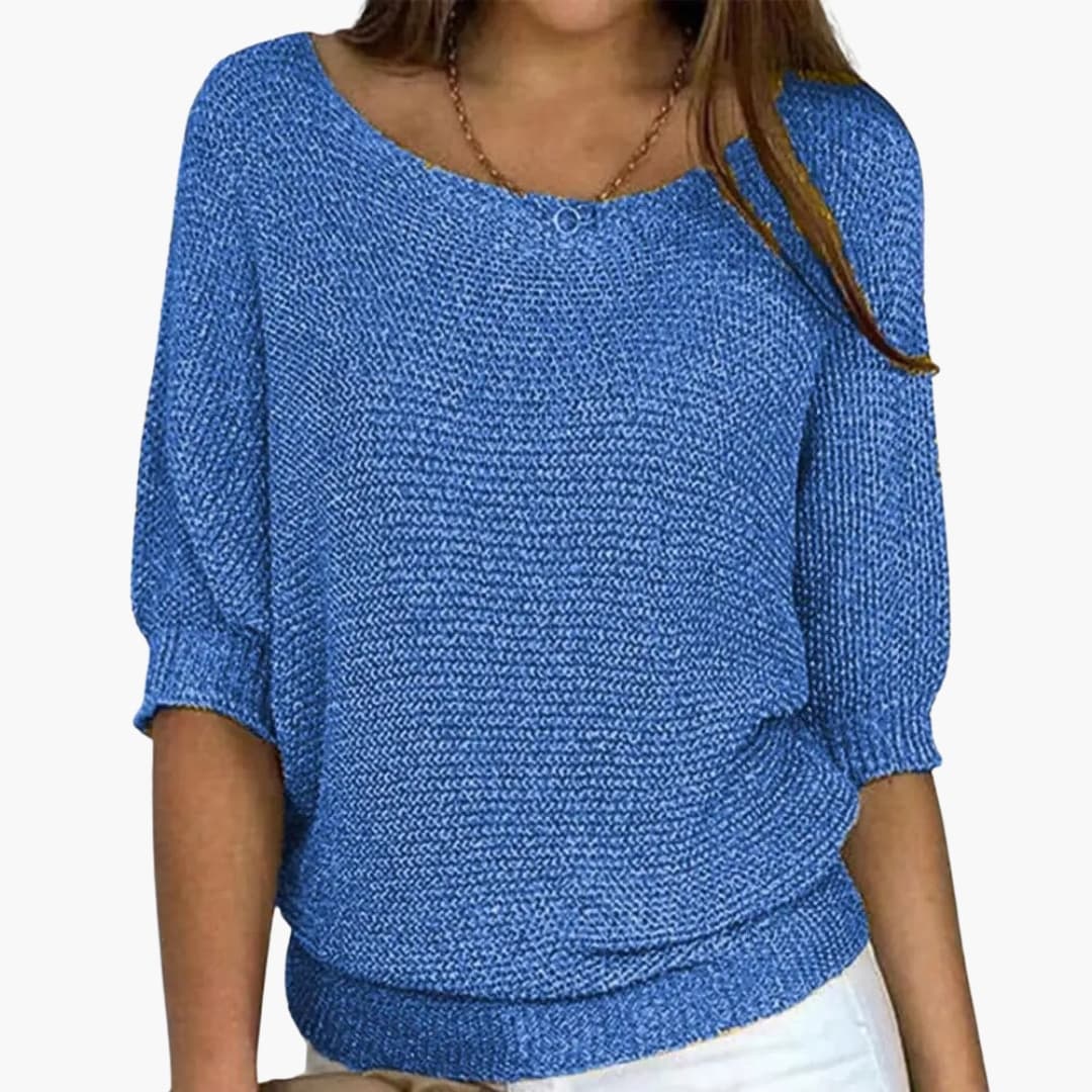 Scoop Neck Blouse for Women