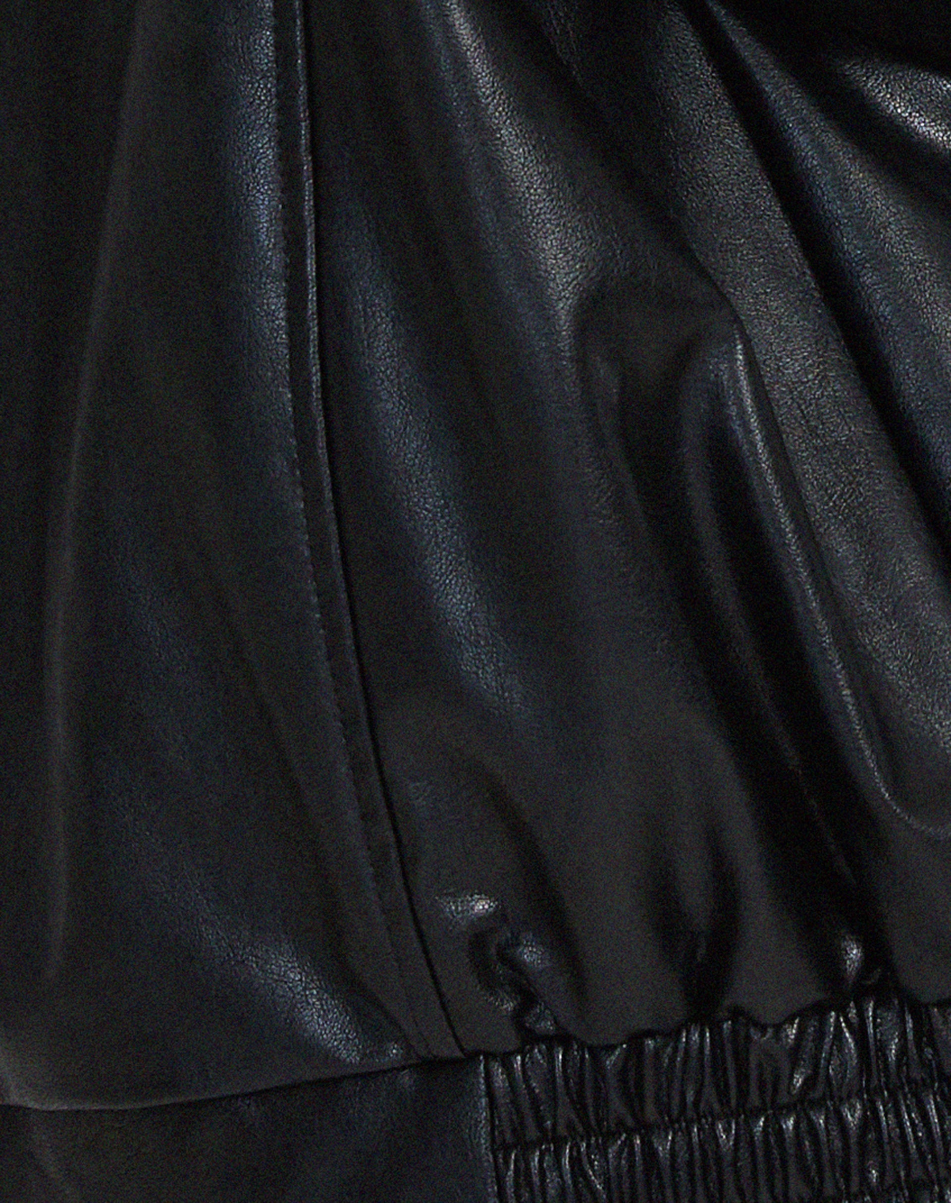 Robbie | Women’s Oversized Leather Bomber Jacket