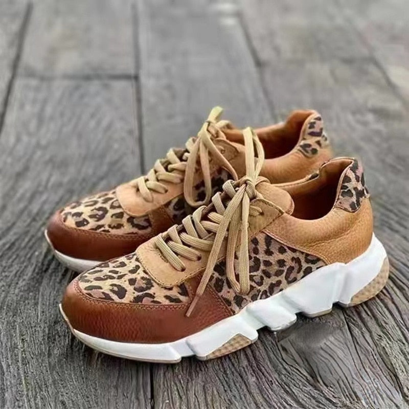 Women's Comfortable Leopard Print Shoes