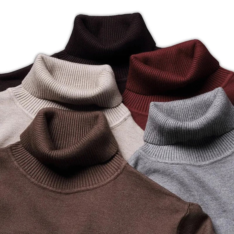 100% Cotton Turtleneck Sweater