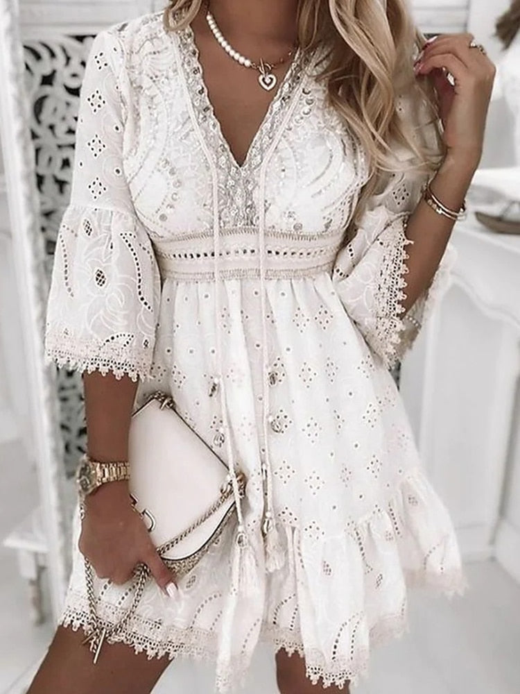 Bohemian Dress with Ibiza Vibes
