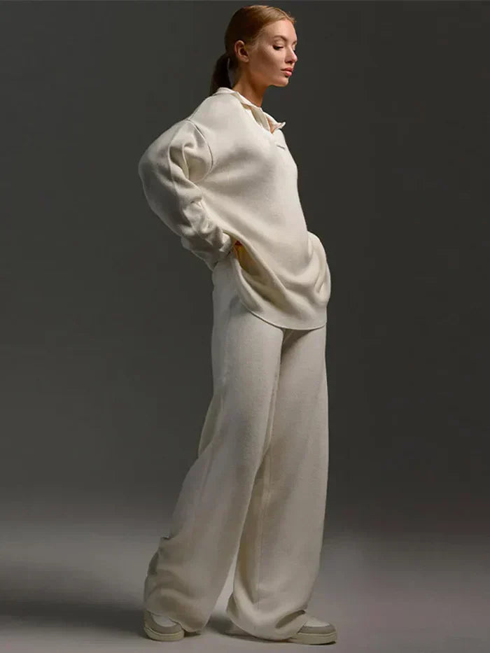 Wide Leg Pants Set for Women