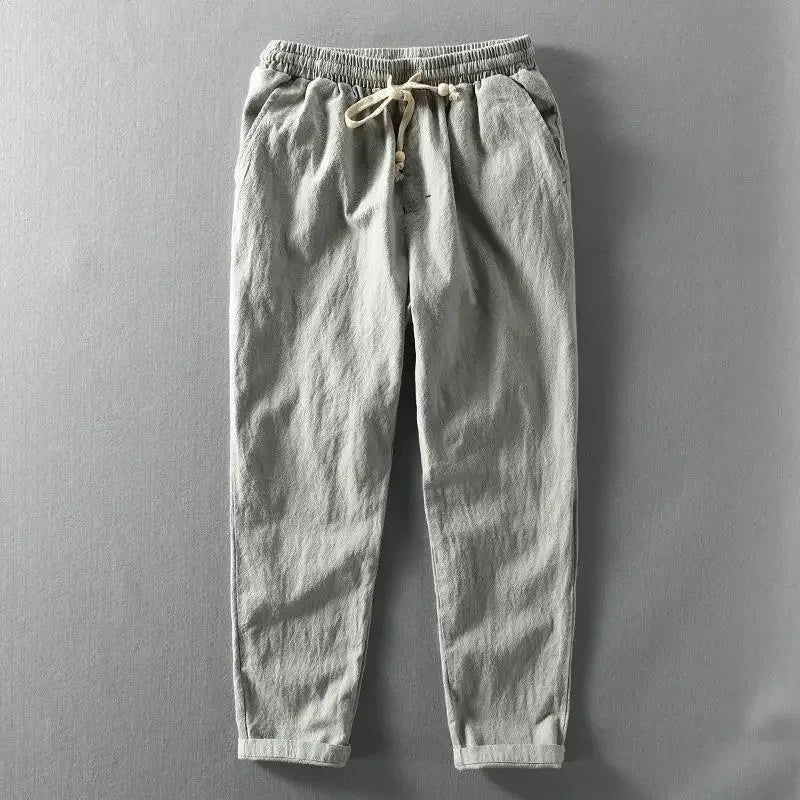 Toby | Summer Linen Trousers