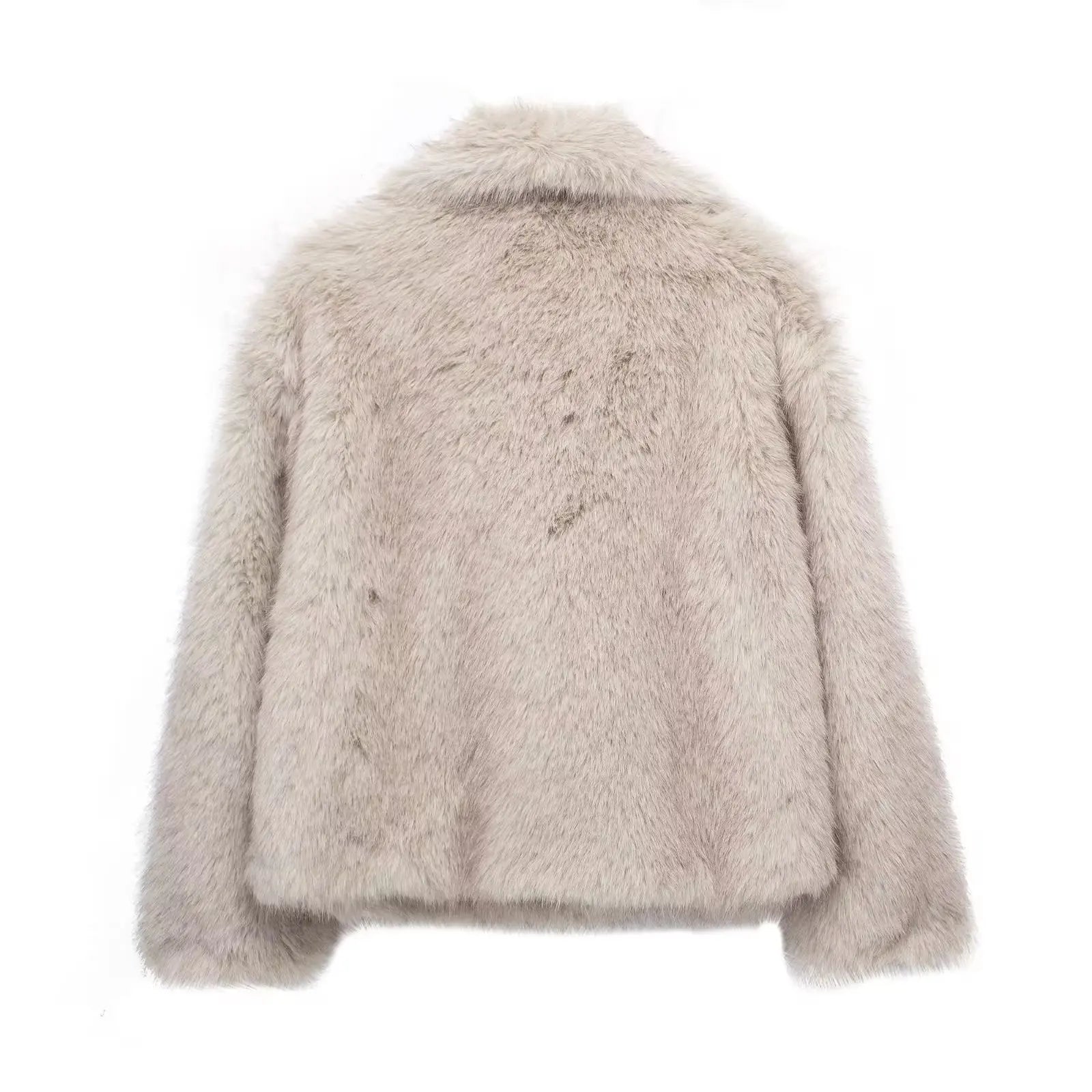 Relaxed Fit Short Coat for Women