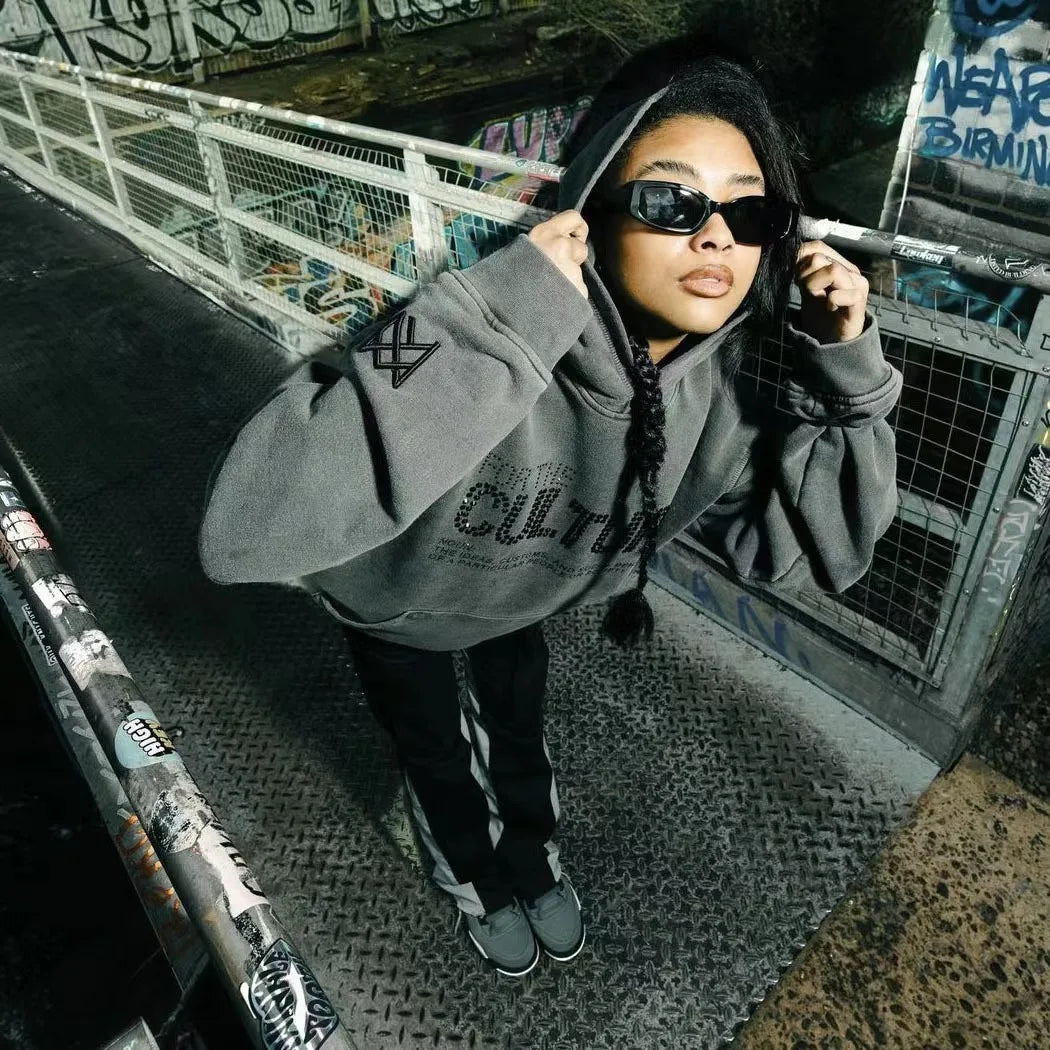 Statement Cotton Hoodie for Unisex