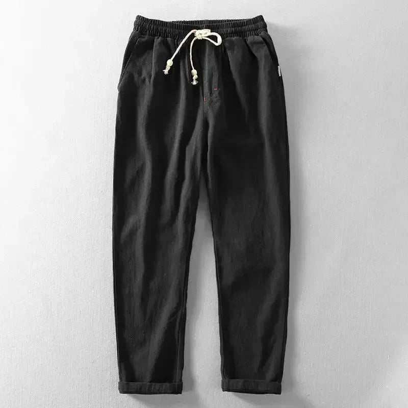 Toby | Summer Linen Trousers