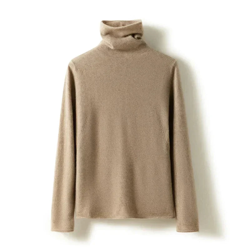 Cashmere Turtleneck Jumper – Soft Luxury Knit for Effortless Everyday Elegance