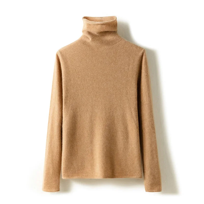 Cashmere Turtleneck Jumper – Soft Luxury Knit for Effortless Everyday Elegance