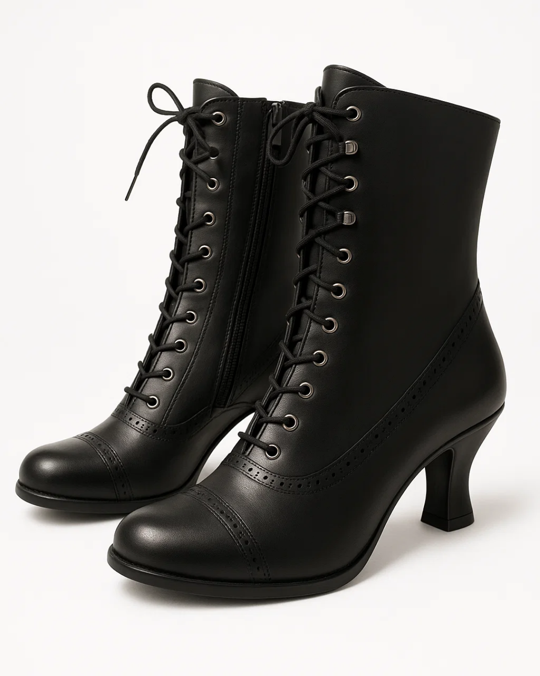 Stacy | Women’s Retro Lace-Up Ankle Boots