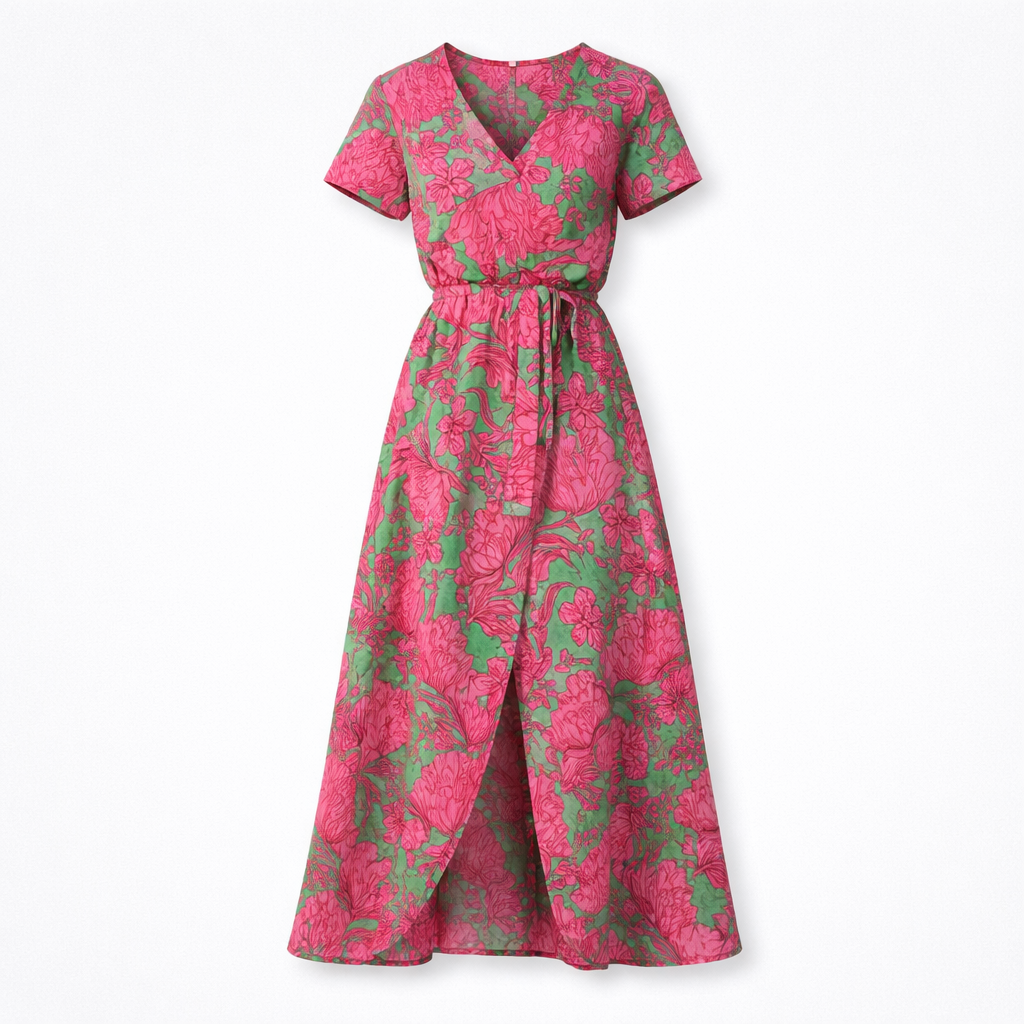 Stella Women's Summer Dress - Airy Dress in Breathable Material and Simple Elegant Cut