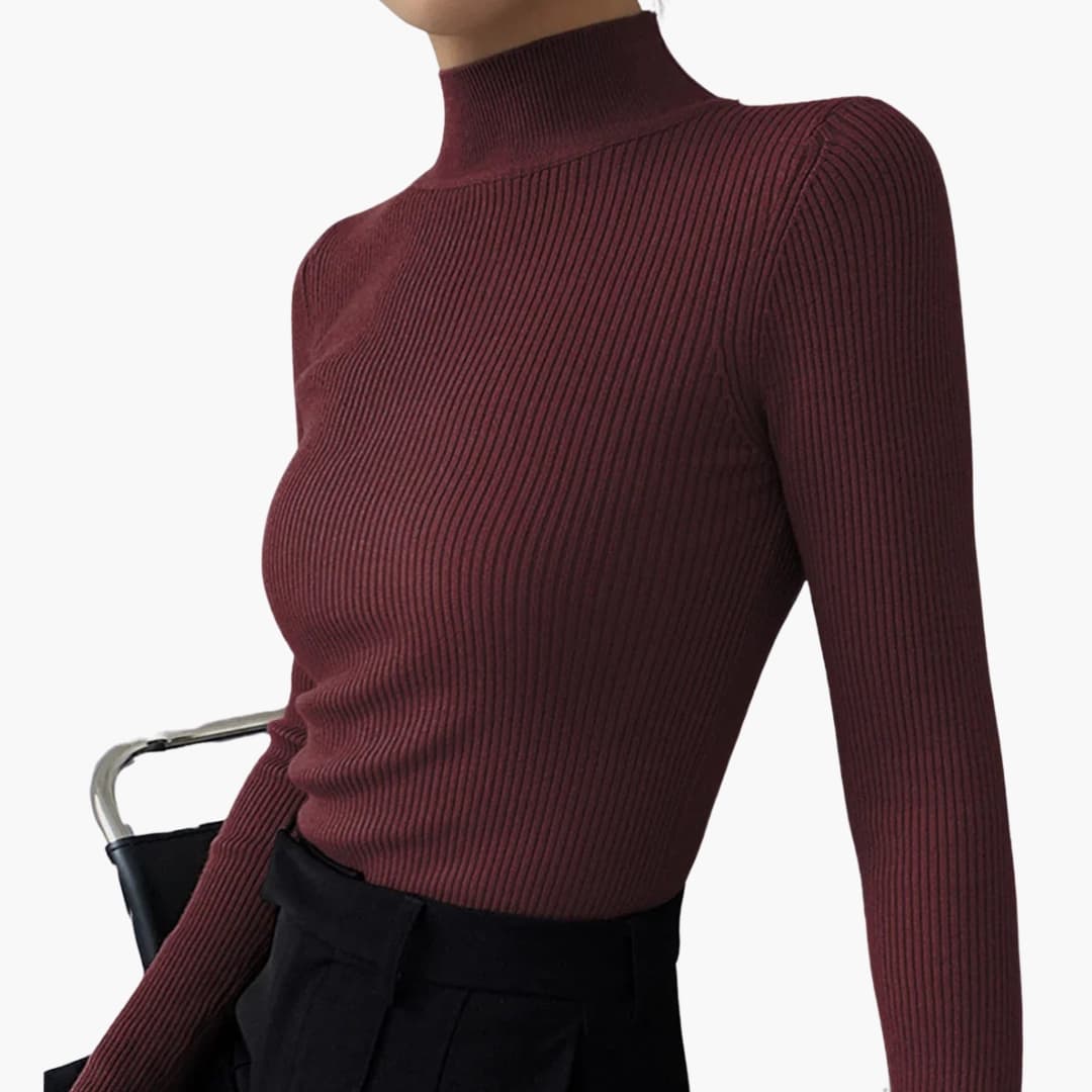 Fitted Long Sleeve Top for Women