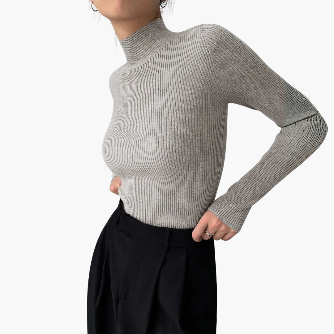 Fitted Long Sleeve Top for Women