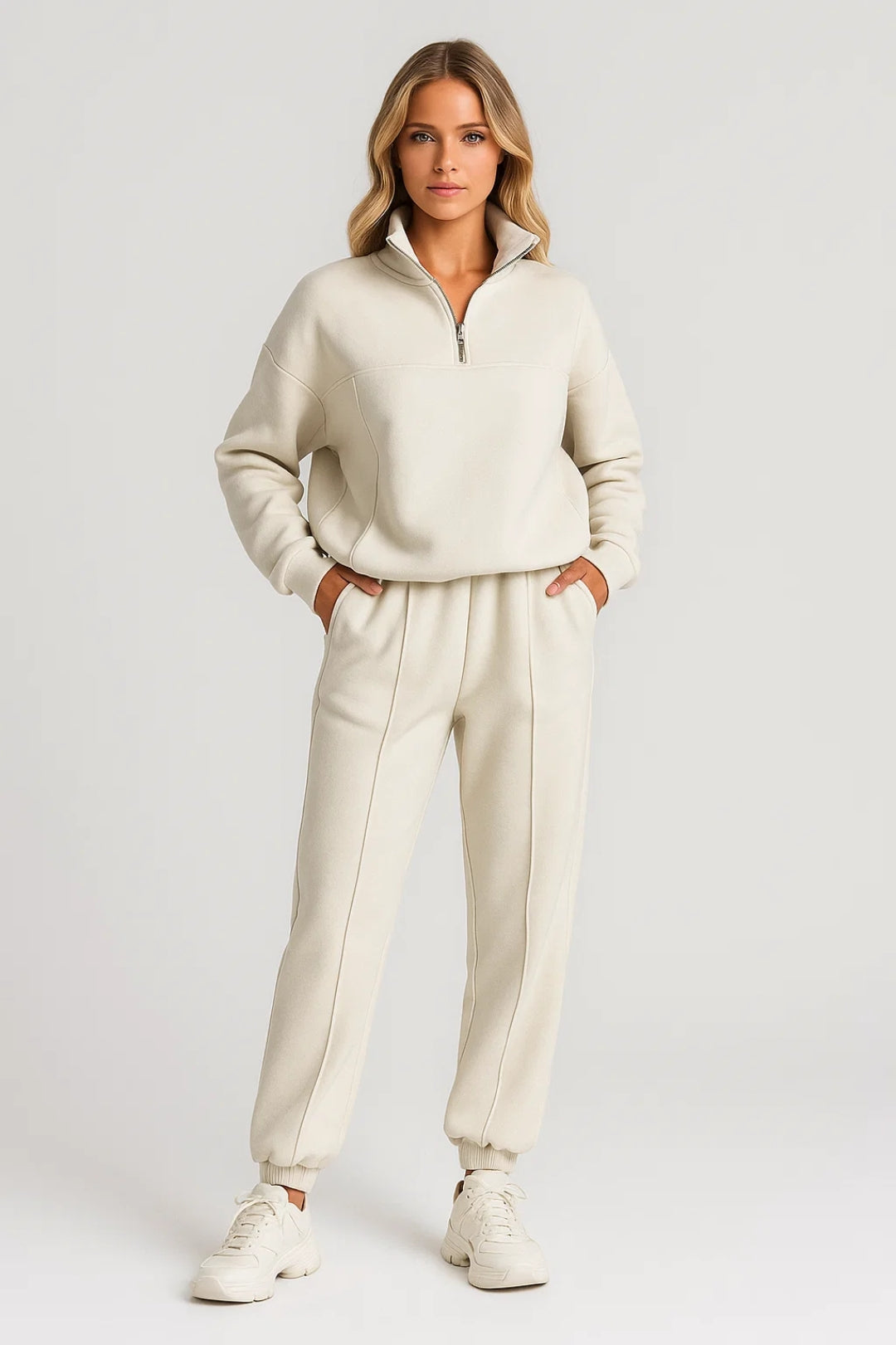 Elastic Waist Joggers for Women