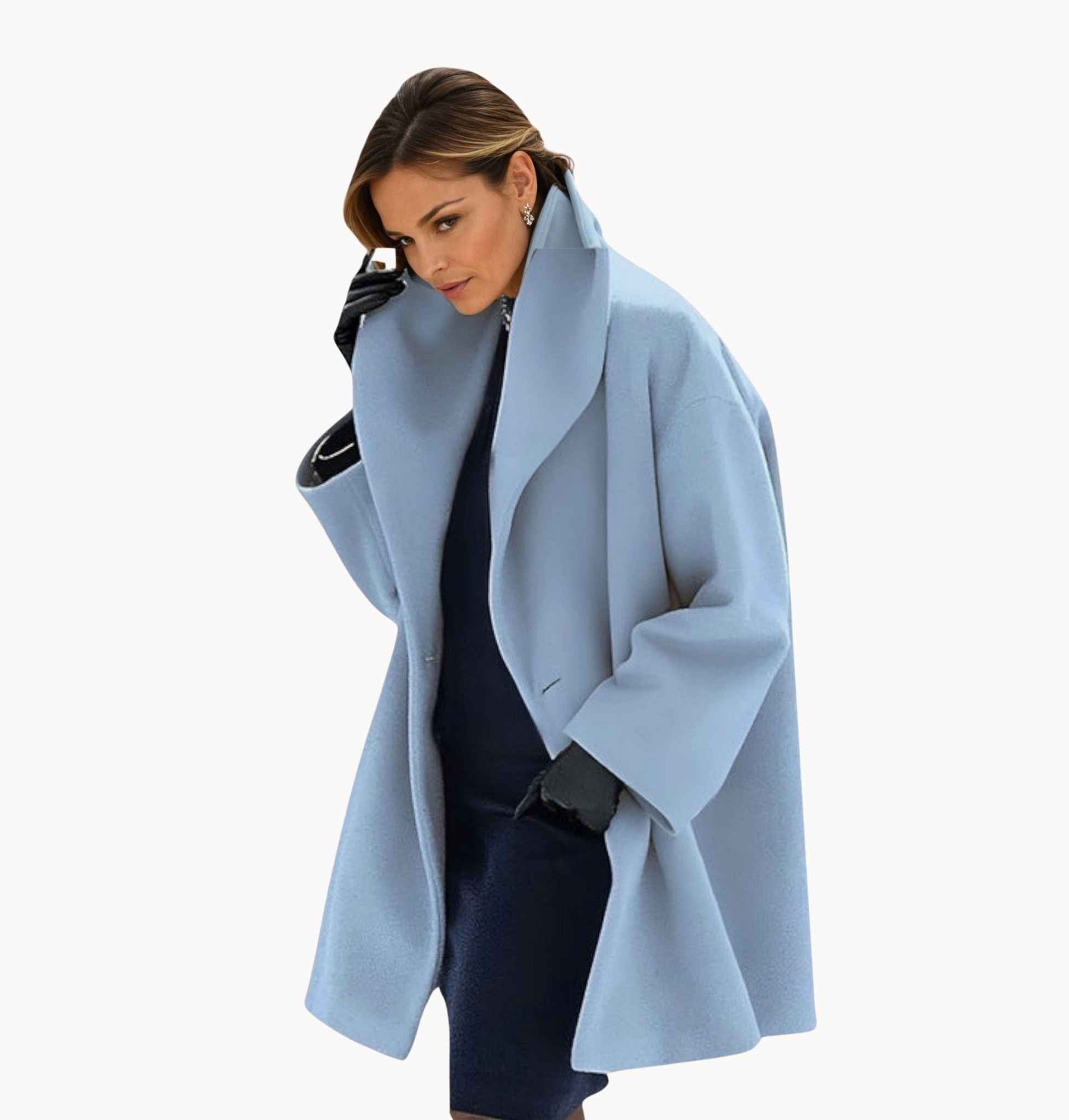 Oversized Wrap Coat for Women