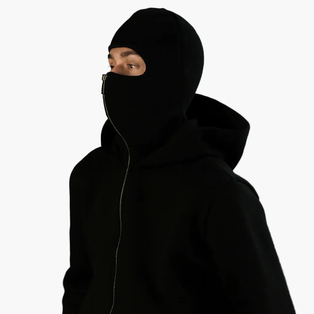 Urban | Unisex Zip Hoodie with Integrated Balaclava
