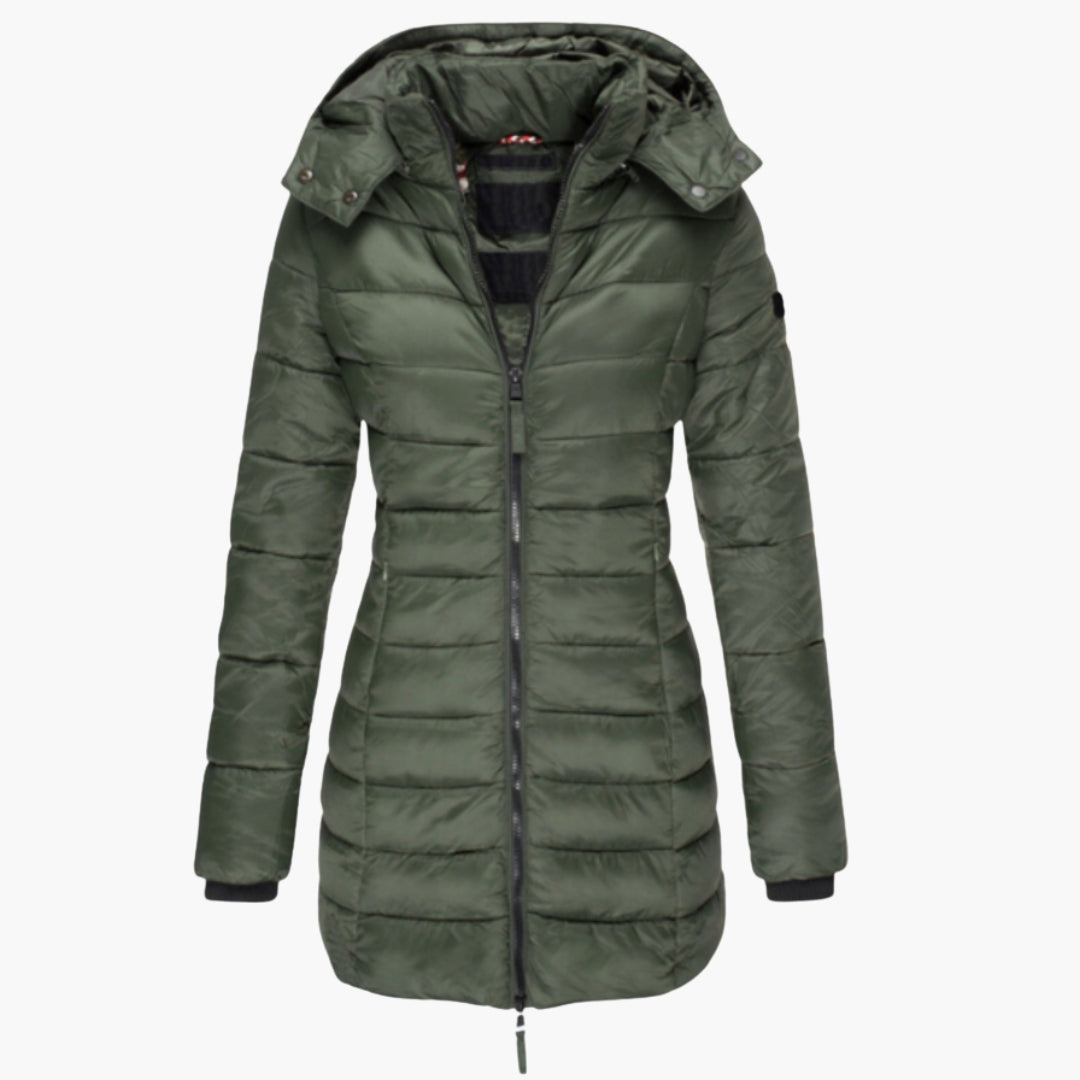 Hooded Puffer Jacket for Women
