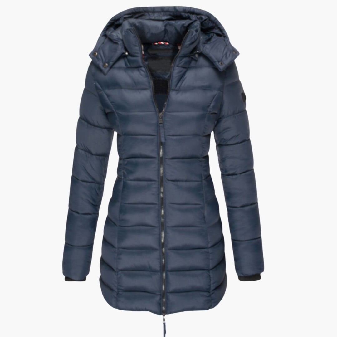Hooded Puffer Jacket for Women