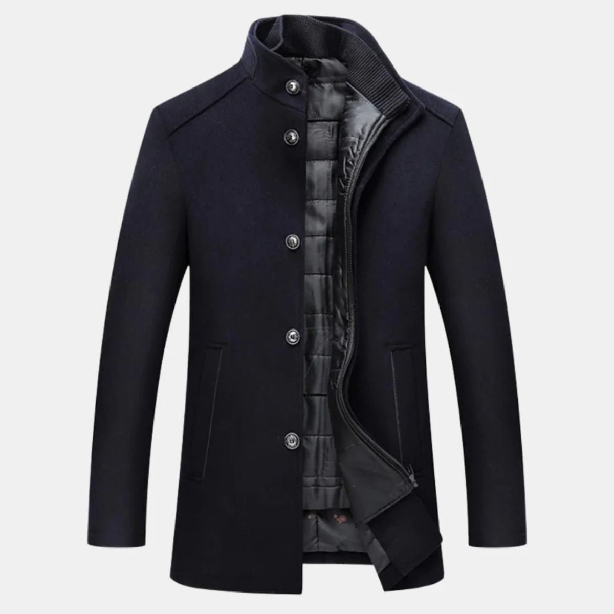 Vien | Men’s Wool Tailored Overcoat