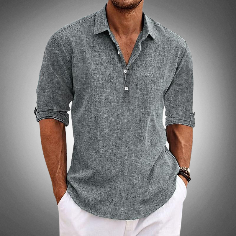 Enzo | Classic Linen Shirt