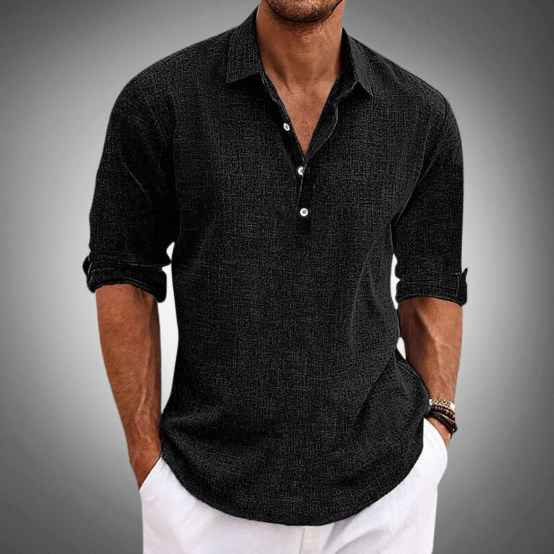 Enzo | Classic Linen Shirt