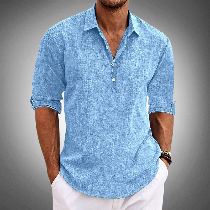 Enzo | Classic Linen Shirt