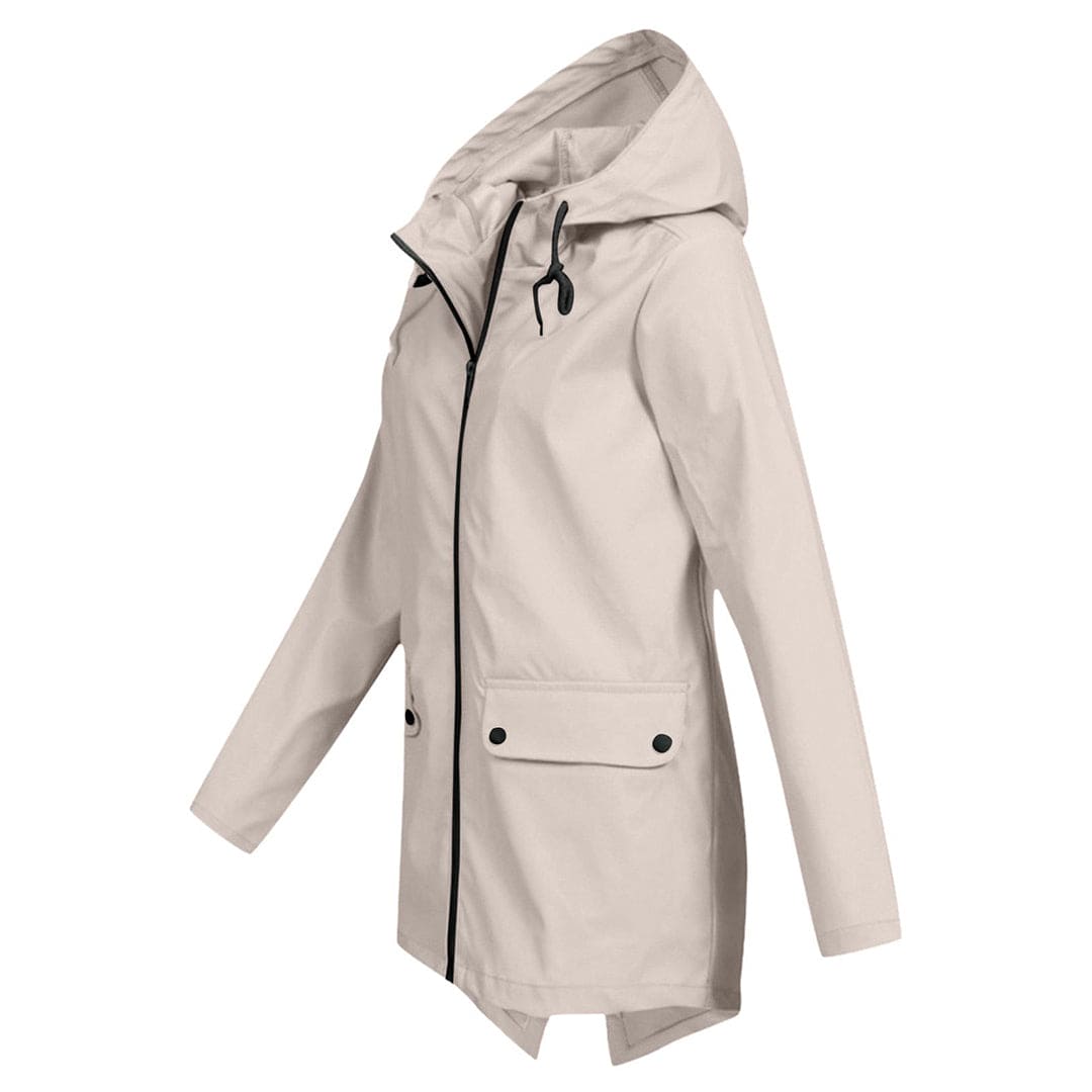 Women’s Waterproof Lightweight Windbreaker Jacket with Hood – All-Weather Rain Coat