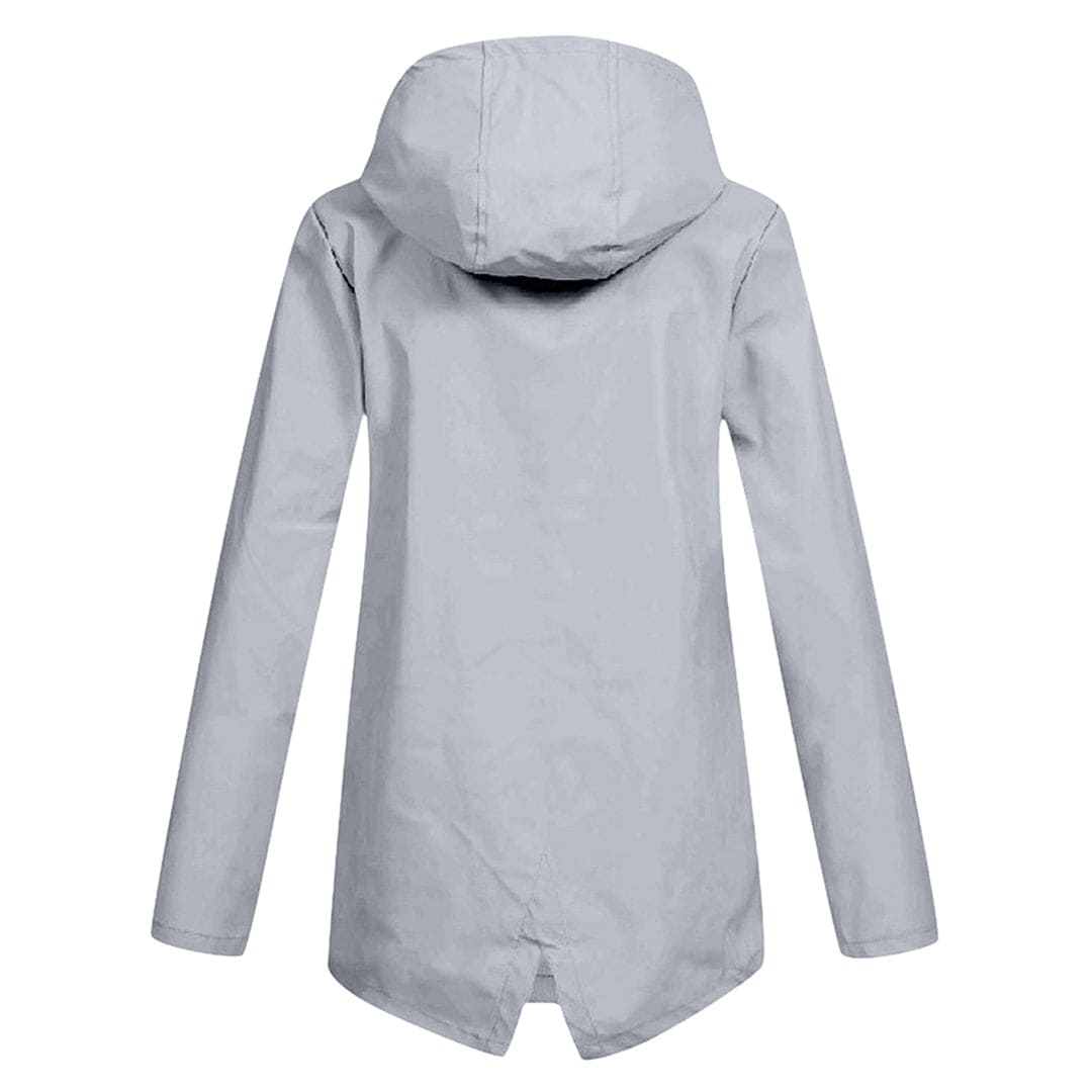 Women’s Waterproof Lightweight Windbreaker Jacket with Hood – All-Weather Rain Coat