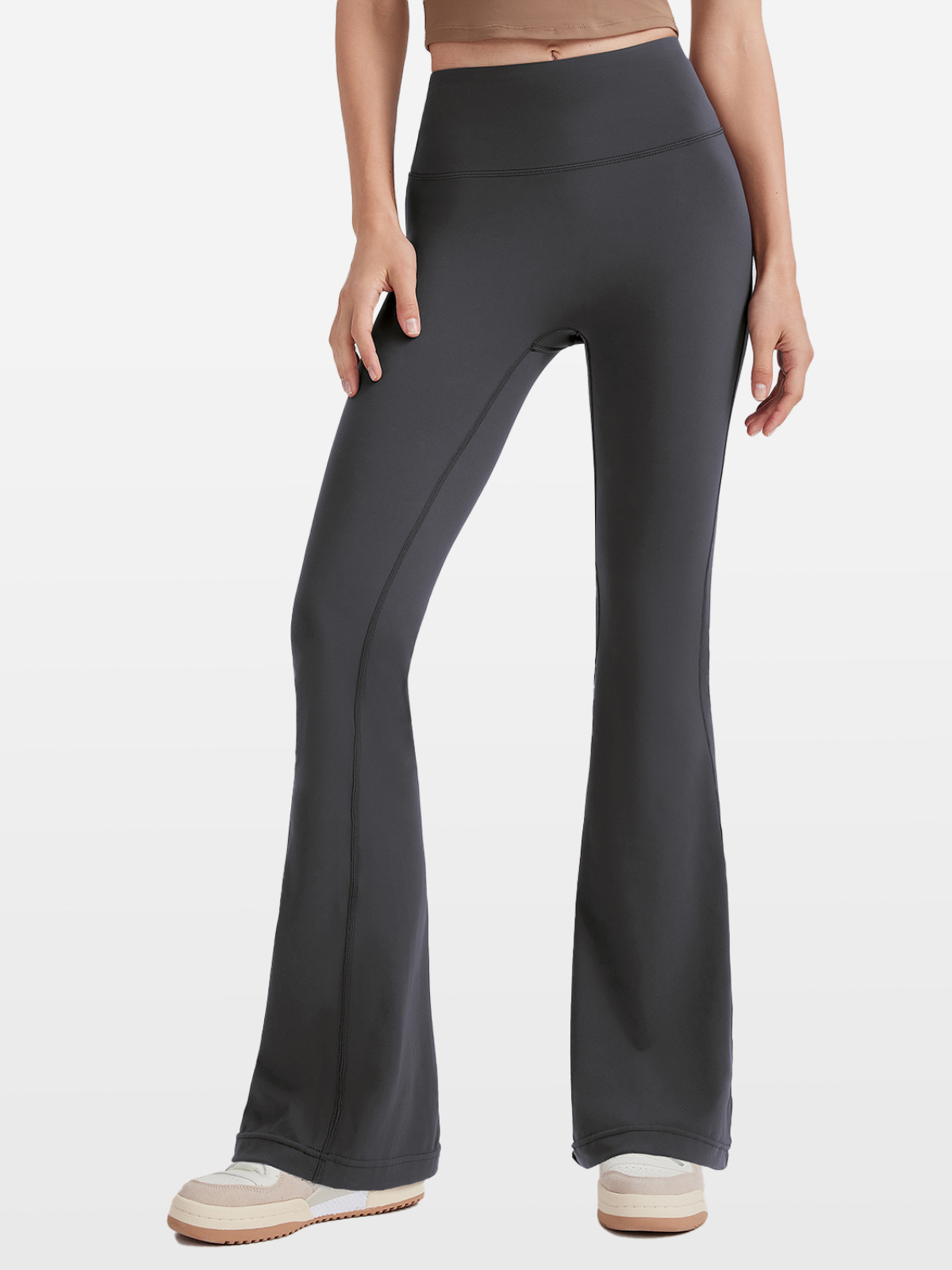 Women’s High-Waisted Flared Leggings – Stretch Bootcut Yoga Pants for a Sculpted Fit