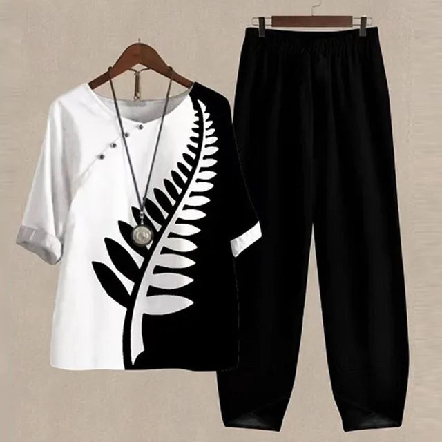 Summer Women's Two-Piece Set