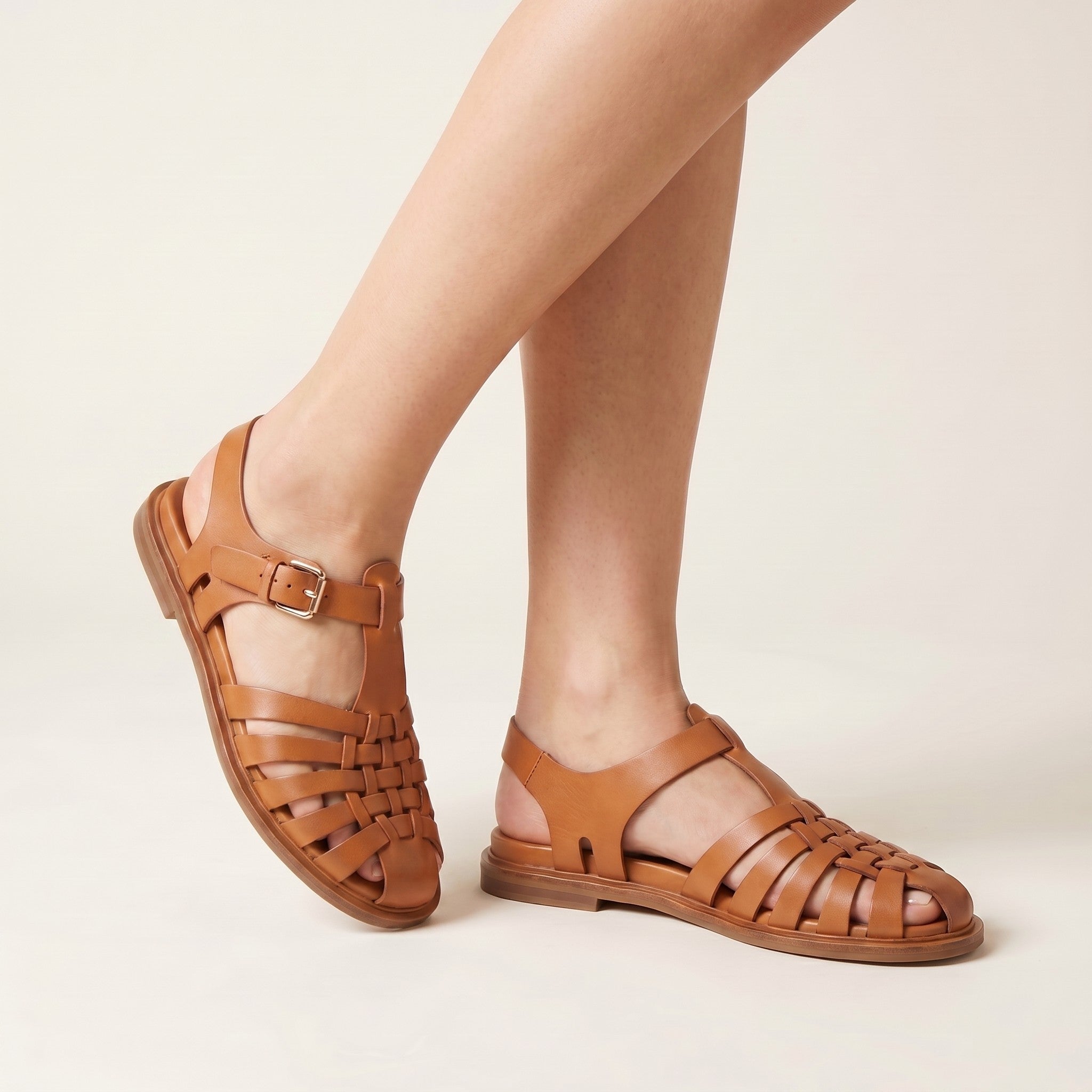 Adaline | Women's Leather Gladiator Sandals - view 4