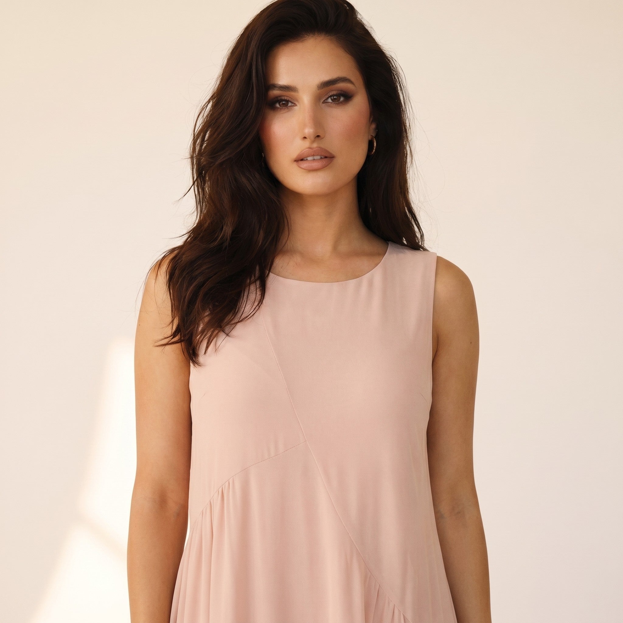 Solene | Women's Chiffon Maxi Dress - view 3