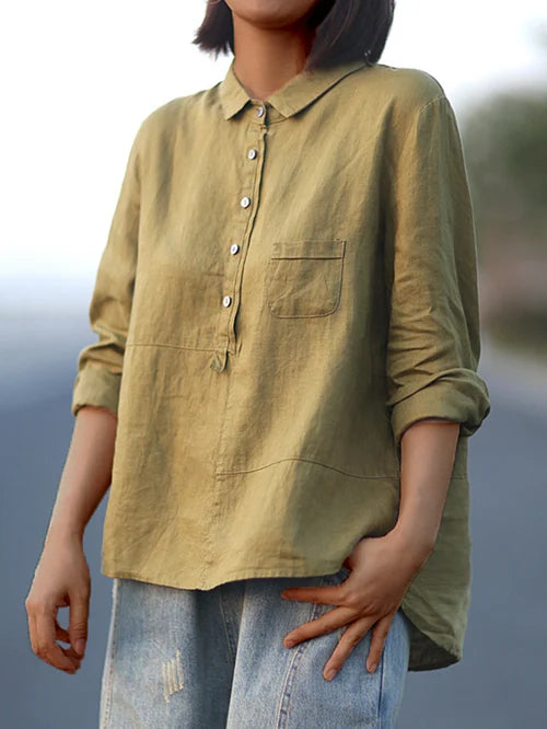 Comfortable Loose-Fit Blouse