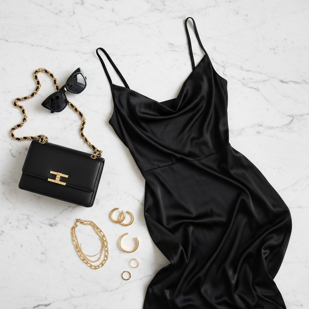 Elara | Women's Satin Backless Cocktail Dress - lifestyle 2