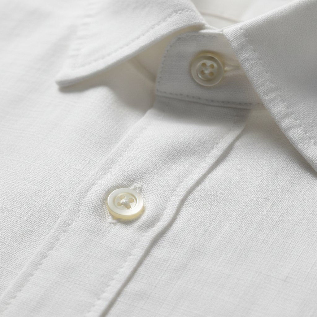 Beckett | Men's Linen Classic Summer Shirt - lifestyle 3
