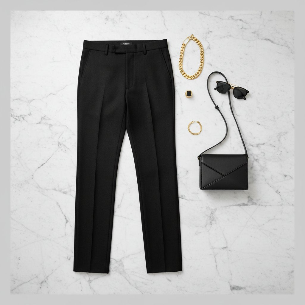 Donovan | Men's Tailored Slim Fit Trousers - lifestyle 2