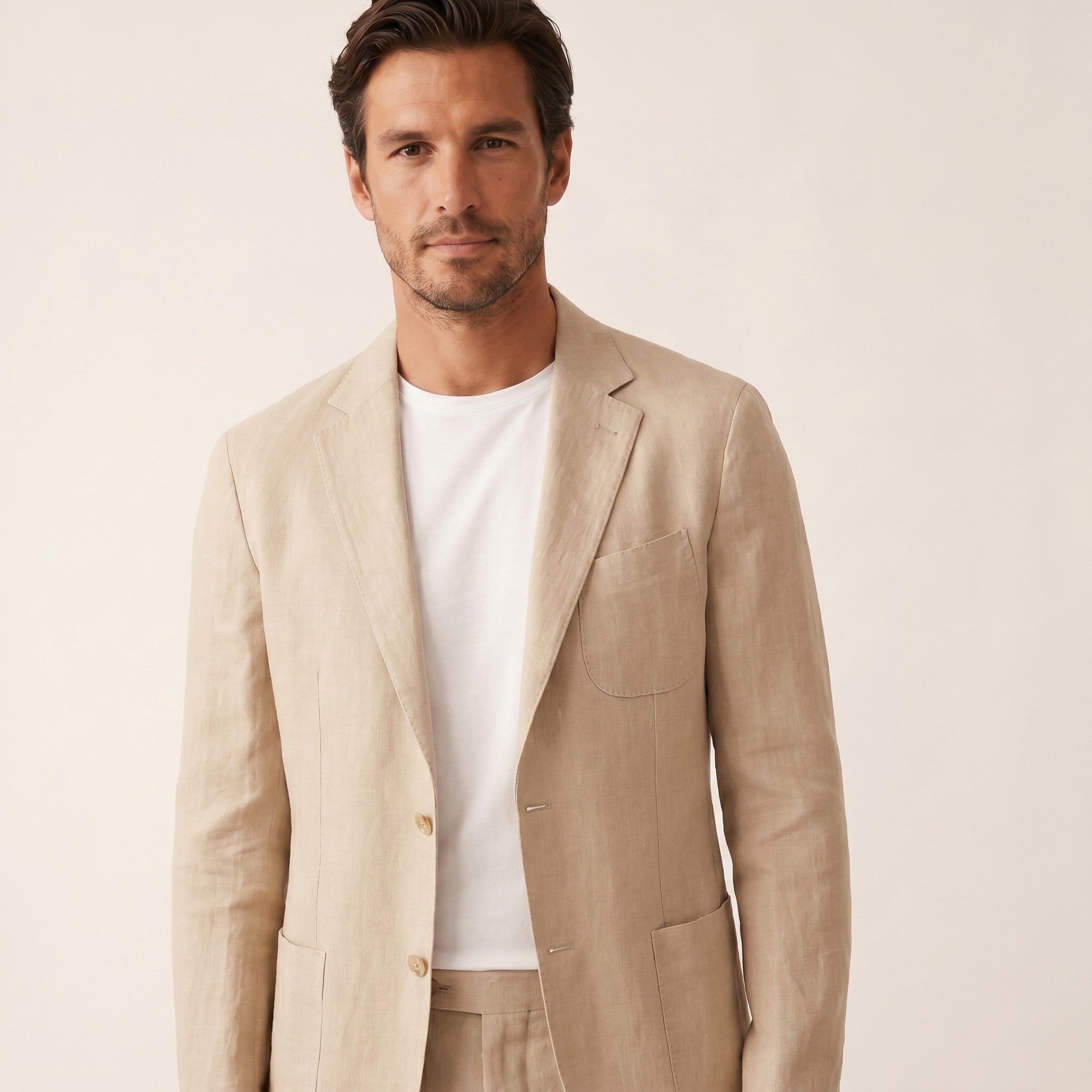 Caleb | Men's Linen Summer Blazer - view 3