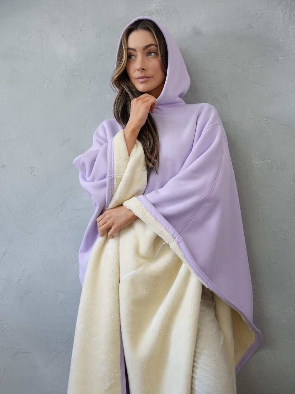 Oversized Hooded Blanket for Women