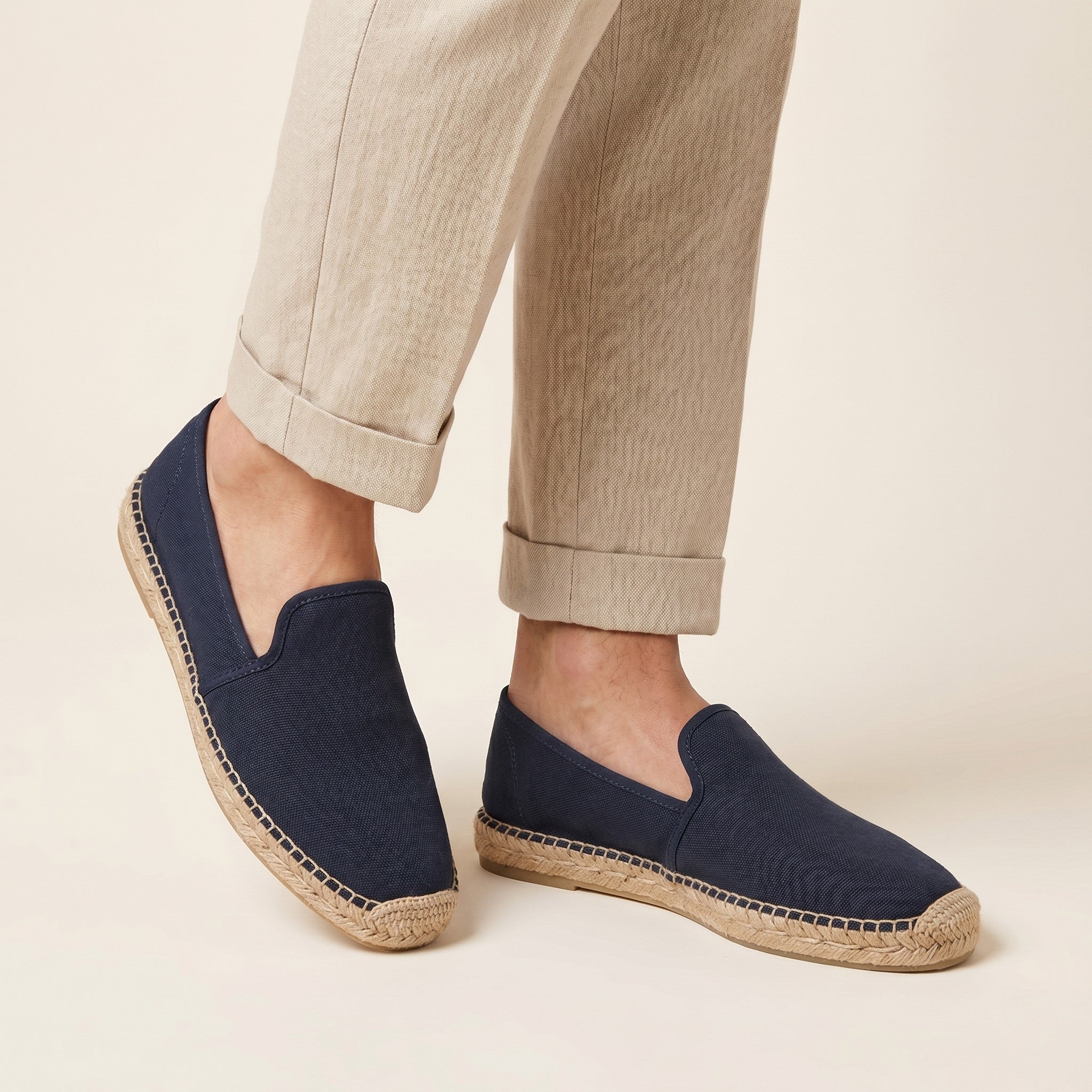 Rafael | Men's Canvas Espadrilles - navy