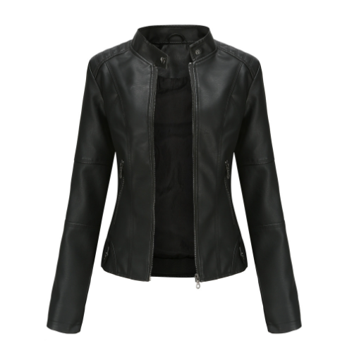 Fitted Biker Jacket for Women