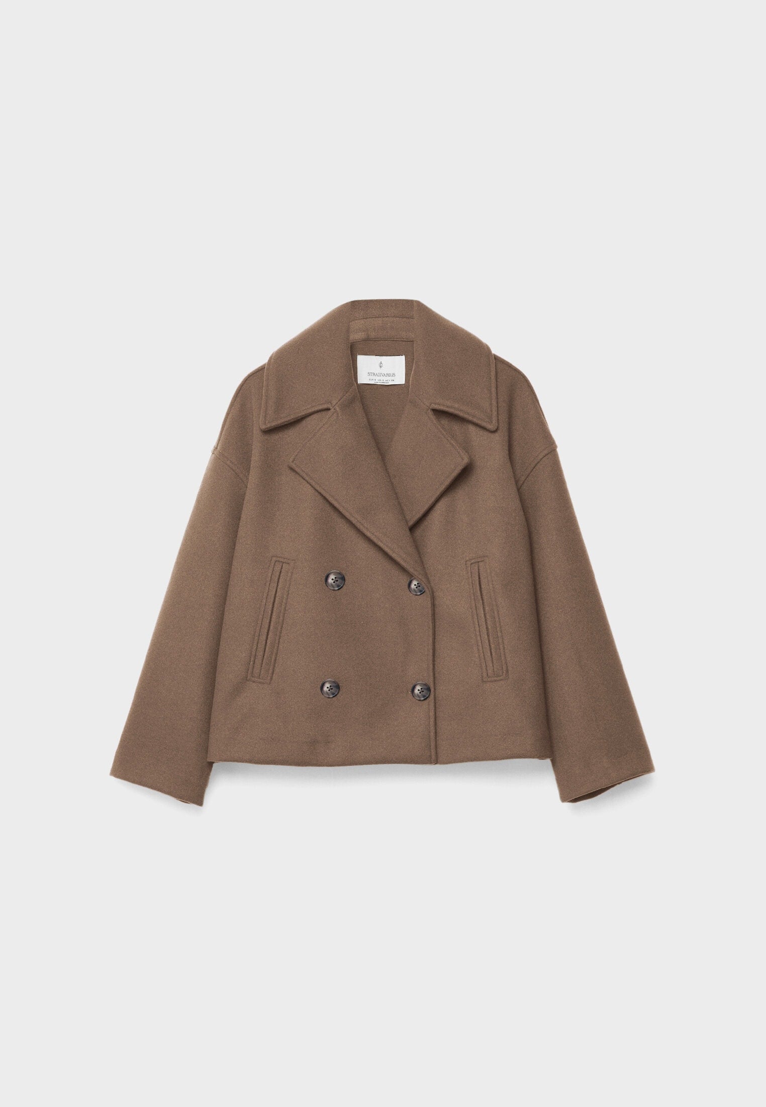Cropped Double Breasted Jacket for Women